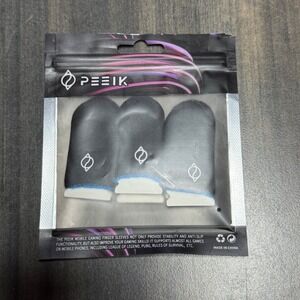 PEEIK Mobile Gaming Finger Sleeves Anti-Slip‎ Sweat-Proof Thumb Sleeve